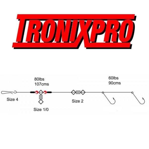 Tronix Pro Pulley Pennel, 3/0