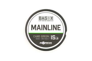 Korda Basix Mainline Camo Green 500m Korda Basix Mainline Camo Green 500m