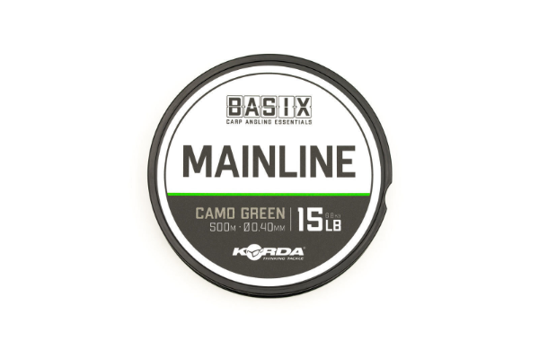 Korda Basix Mainline Camo Green 500m