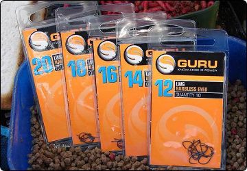 Guru LWG Barbless Eyed Hooks Guru LWG Barbless Eyed Hooks
