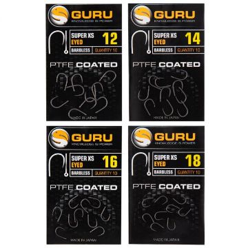 Guru Super XS Barbless Eyed Hook Guru Super XS Barbless Eyed Hook
