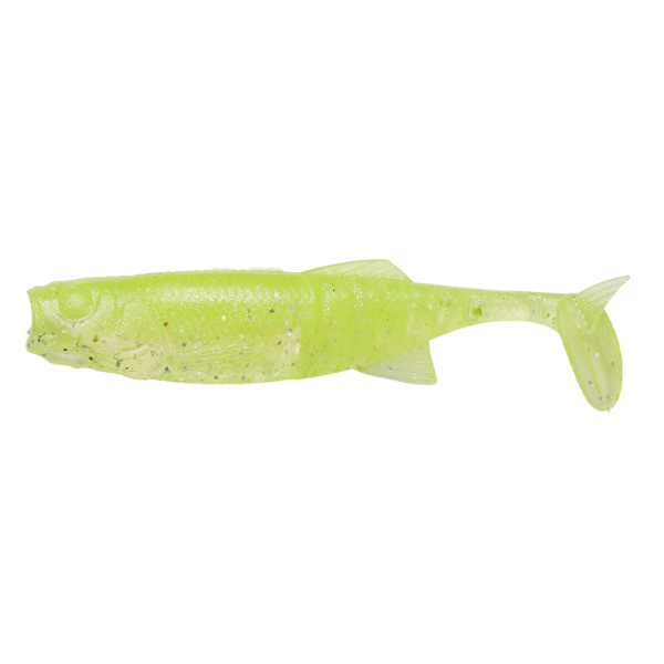 Savage Gear Ned Minnow 7.5cm 4.5g Floating - Clear Chartreuse 5pcs