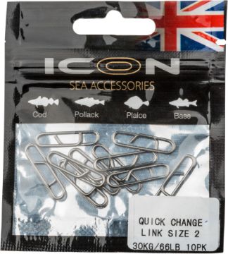 Icon Quick Change Link S2 30kg/66lb 10pk Icon Quick Change Link S2 30kg/66lb 10pk