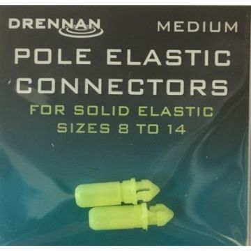 Drennan Pole Elastic Connectors - Medium Drennan Pole Elastic Connectors - Medium