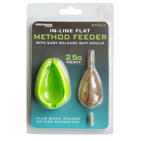 Drennan Flat Feeder & Mould 25G Small