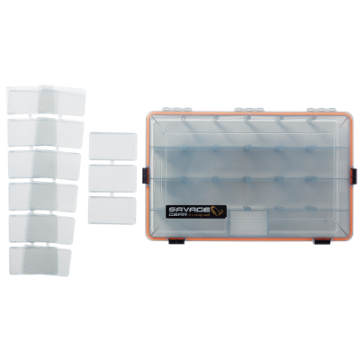 Savage Gear WP lurebox 6B Smoke 35.5X23X9.2CM Savage Gear WP lurebox 6B Smoke 35.5X23X9.2CM
