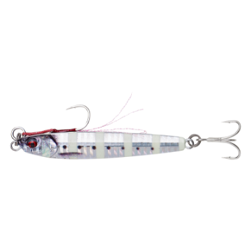 Savage Gear 3D Jig Minnow 7.5cm 20g Sinking - Zebra Glow PHP Savage Gear 3D Jig Minnow 7.5cm 20g Sinking - Zebra Glow PHP
