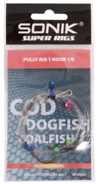 Sonik Super Sea rigs 1 Hook Flapper - 2/0 Sonik Super Sea rigs 1 Hook Flapper - 2/0