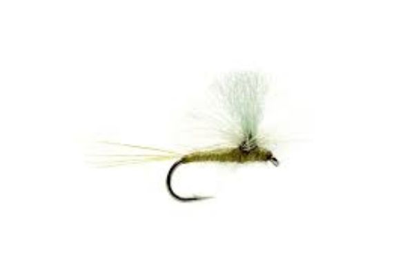 Fulling Mill Paradun Olive (Minnikin's) Barbless - Size 17