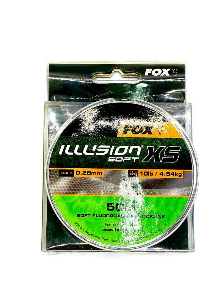 Fox Illision Fluorocarbon XS Soft 50m - 10lb