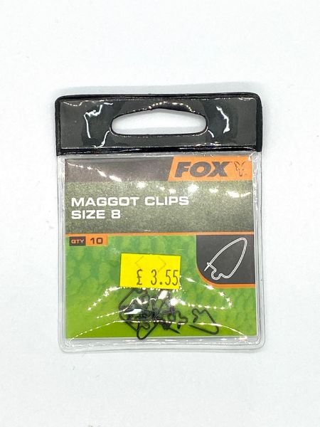 Fox Maggot Clips - Size 8