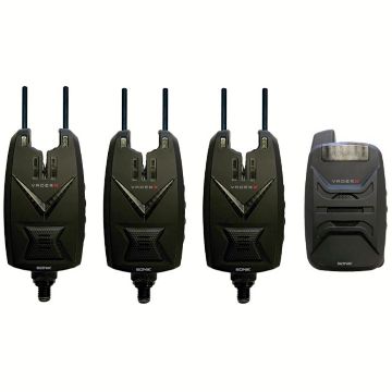 Sonik VaderX Bite Alarm - Set 3+1 (R G B) Sonik VaderX Bite Alarm - Set 3+1 (R G B)