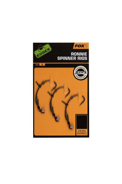 Fox Ronnie Spinner Rigs Medium x 3 - Size 4