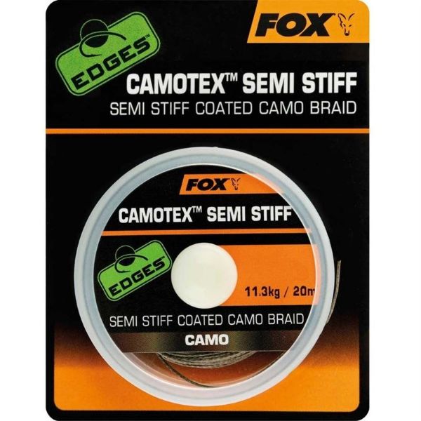 Fox Camotex Semi Stiff Coated Braid - 20LB