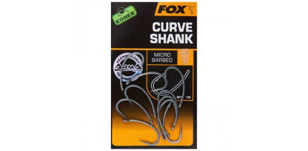 Fox Edges Curve Shank - Size 6 Micro Barbed