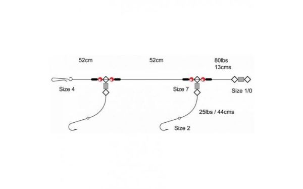 Tronixpro 2Hook Flapper - Sz1