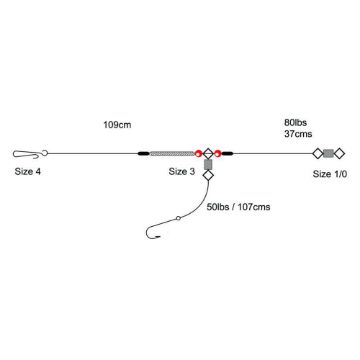 Tronix Pro 1Hook Clipped, 1/0 Tronix Pro 1Hook Clipped, 1/0