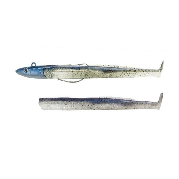 Fiiish Black Eel 150 Off Shore Combo Kit - 40g Electric Blue