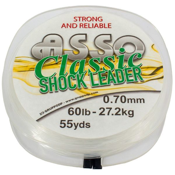 Asso Classic Shock Leader Clear - 60lb