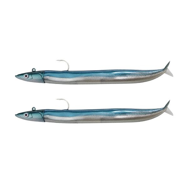 Fiiish Crazy Sand Eel No3 15cm Double Combo Off Shore - 20g - Pearly Blue