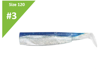 Fiiish Black Minnow 120 Body Blue Fiiish Black Minnow 120 Body Blue