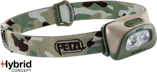 Petzl Tactikka + 350 Lumen Camo