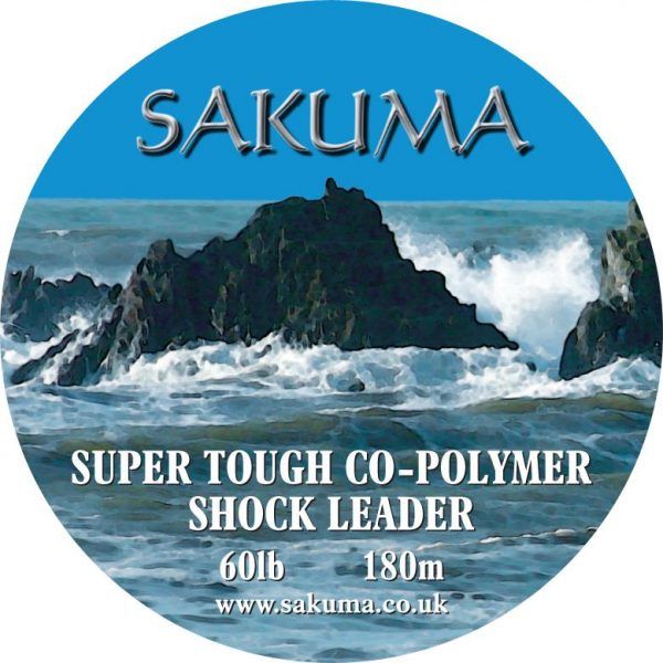 Sakuma ST Shock Leader 4oz - Orange 60lb