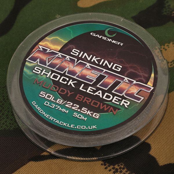 Gardner Kinetic Sinking Shock Leader - 50lb