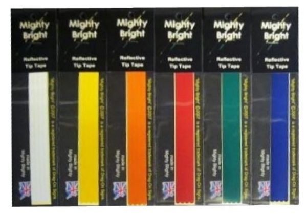 MIGHTY BRIGHT REFLECTIVE TAPE - BLUE