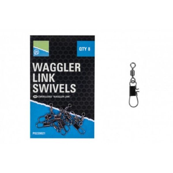 PRESTON INNOVATIONS - WAGGLER LINK SWIVELS