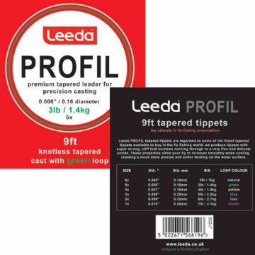 Leeda Profil Cast Tapered Tippet Leeda Profil Cast Tapered Tippet