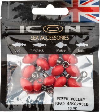 ICON Power Pulley Bead 43Kg/95lb 12pk ICON Power Pulley Bead 43Kg/95lb 12pk