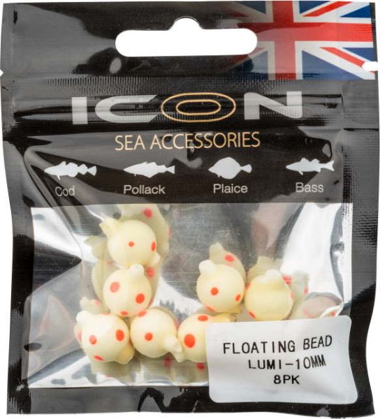ICON Floating Bead 10mm 8pk