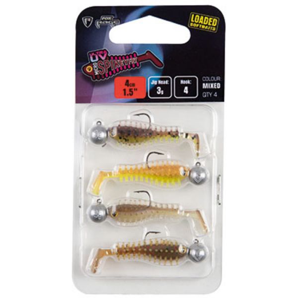 Fox Rage Ultra UV Micro Spikey Loaded Lure Pack - 3g