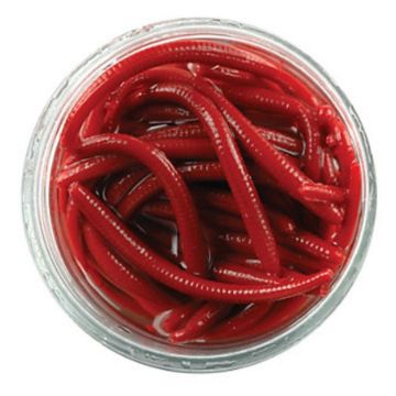 Berkley Gulp Alive Baits - Angle Worm Red Berkley Gulp Alive Baits - Angle Worm Red