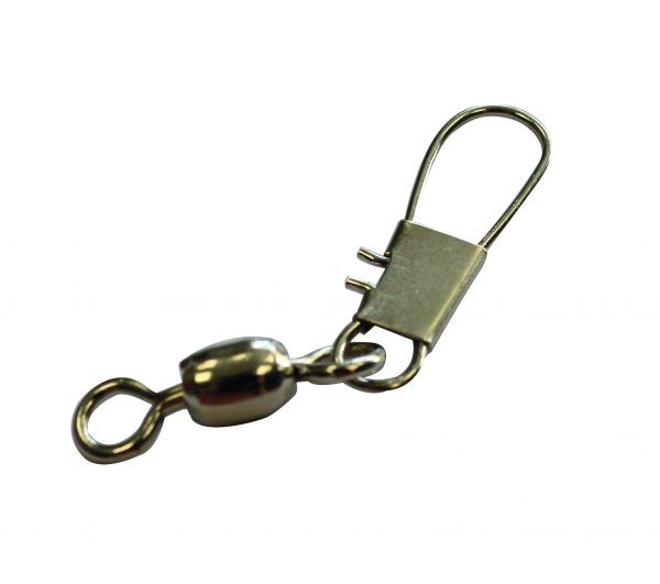 Sakuma Nickle Plated Crane Snap Swivels - Size 1 (10pcs)