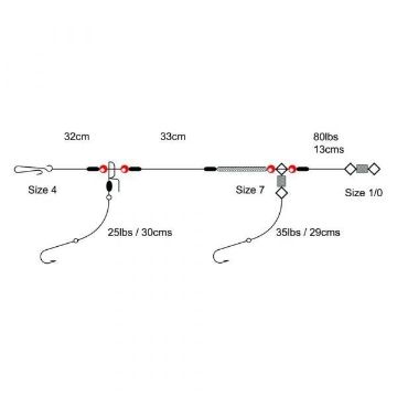 Tronixpro 2 Hook Clipped 3/0 Tronixpro 2 Hook Clipped 3/0