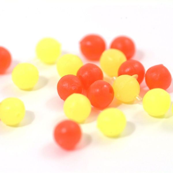 Tronixpro coloured Bead - Yellow/Red 8mm