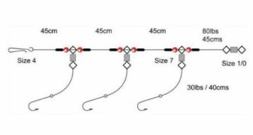 Tronixpro 3 Hook Flapper - Size 2 Tronixpro 3 Hook Flapper - Size 2