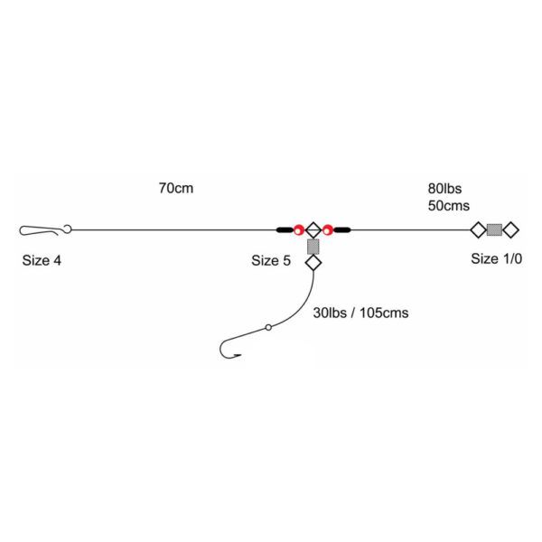 Tronixpro 1 Hook Flapper - 1/0