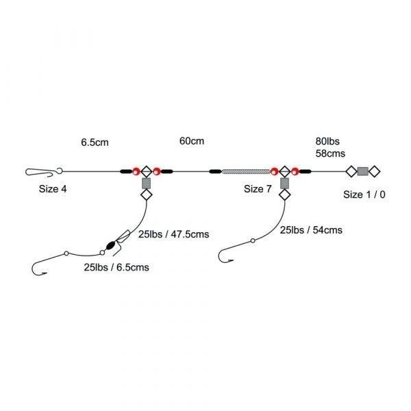 Tronixpro 2 Hook Loop - Size 1/0