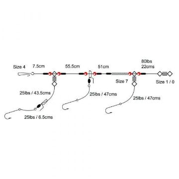 Tronixpro  Hook Loop - Size 1/0 Tronixpro  Hook Loop - Size 1/0