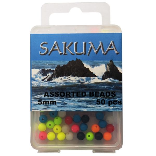 Sakuma Assorted Beads - 5mm