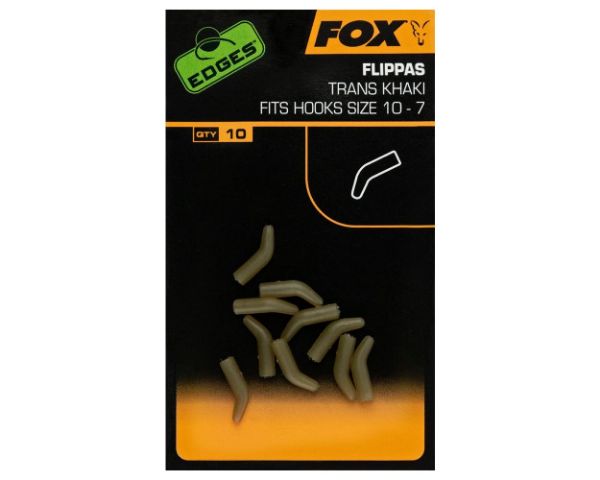 Fox EDGES Flippas - Trans Khaki Fits Hooks Size 5 - 10