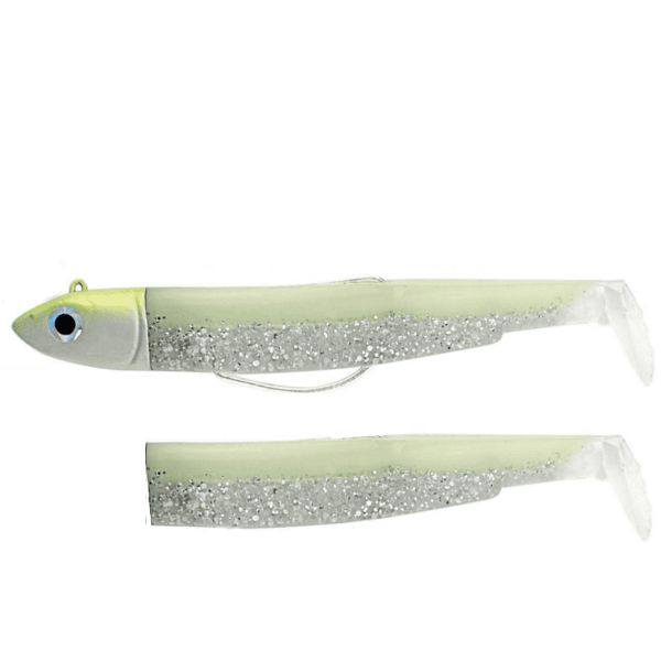 Fiiish Black Minnow 120 Combo - White Phospho 25g