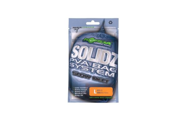 Korda Solidz PVA Bag System Slow Melt - Large