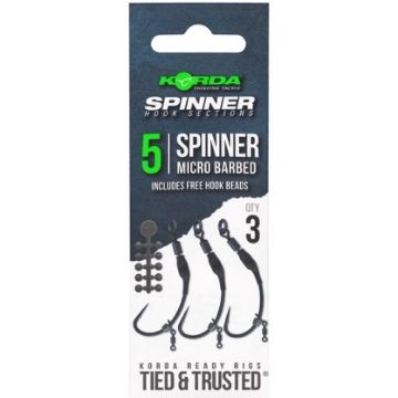 Korda Spinner Hook Section - Size 5 Micro Barbed Korda Spinner Hook Section - Size 5 Micro Barbed