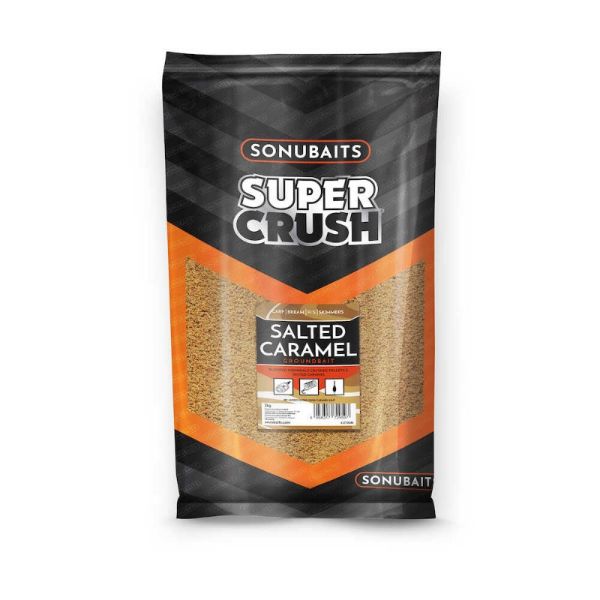 Sonubaits Super Crush Groundbait 2kg - Salted Caramel