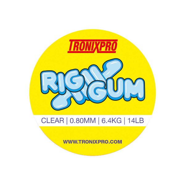 Tronixpro Rig Gum - Clear 14lb