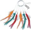 Fladen Assorted Mackerel Feathers - 12Pack